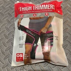 SteelFit Thigh Trimmers Black and Pink
